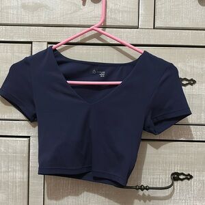 cute offline by aerie cropped shirt
